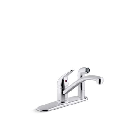 Kohler Joltswing Spout W/Integrated Side Spray 30615-CP